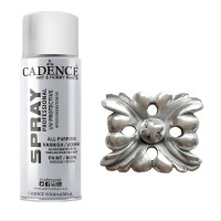 Фарба спрей Cadenсe Gilding Spray Paint 400 мл Срібло
