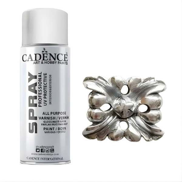 Фарба спрей Cadenсe Gilding Spray Paint 400 мл Алюміній Фарба спрей Cadenсe Gilding Spray Paint 400 мл Алюміній