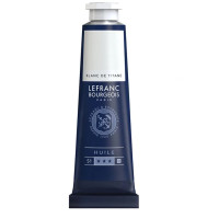 Масляная краска Lefranc Fine 40 мл, №008, Титановые белила (Titanium white row)