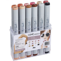 Набір маркерів Copic SKETCH Set Skin Tones Тілесний, 12 кольорів