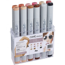 Набір маркерів Copic SKETCH Set Skin Tones Тілесний, 12 кольорів