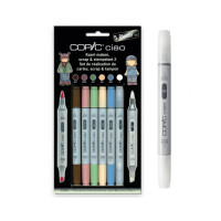 Набір маркерів Copic Ciao Scrap Stamping set 2, набір 5+1 лайнер