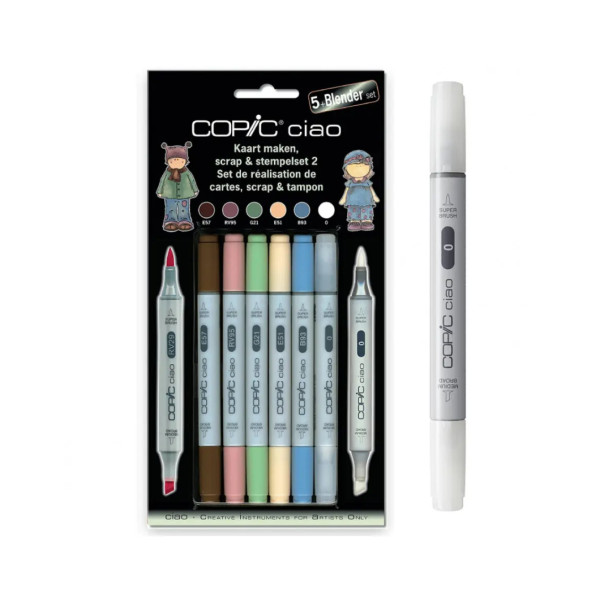 Набор маркеров Copic Ciao Set 5+1 Scrap Stamping 2 22075560