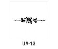Трафарет Cadence UA Stensil, 10*25 см, UA-13
