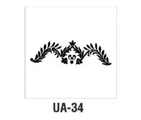 Трафарет Cadence UA Stensil, 10*25 см, UA-34