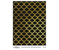 Трансфер універсальний Metal Leaf Background Fabric Transfer Cadence 29,742 G-003, Золото