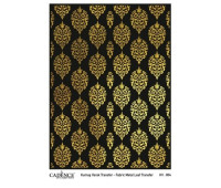 Трансфер универсальный Metal Leaf Background Fabric Transfer Cadence 29,7*42 G-004, Золото