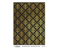 Трансфер универсальный Metal Leaf Background Fabric Transfer Cadence 29,7*42 G-005, Золото