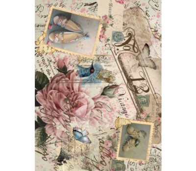 Декупажна карта на рисовому папері Rice Paper Decoupage Cadence, №443