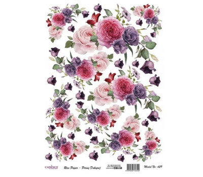 Декупажна карта на рисовому папері Rice Paper Decoupage Cadence, №429