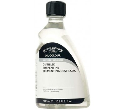 Терпентин для масляных красок Winsor Newton Distilled Turpentine, 250 мл