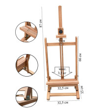 Мольберт настільний художній серії LeoArt-16