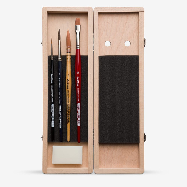 Пензлі для акварелі в наборі daVinci Watercolour set 5279