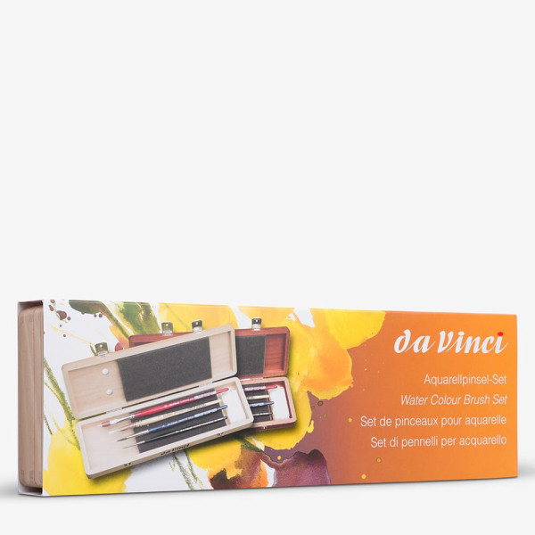 Пензлі для акварелі в наборі daVinci Watercolour set 5279