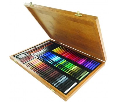 Профессиональный набор сухой пастели Conte Colour, 70 цветов + аксессуары