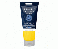 Акрилова фарба Lefranc Fine Acrylic Color, 80 мл №153, Primary Yellow Основний Жовтий