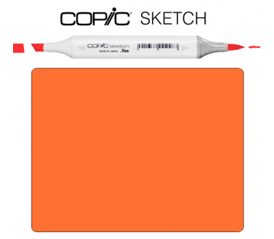 Маркер спиртовой двусторонний Copic Sketch, № YR-68 Orange Оранжевый