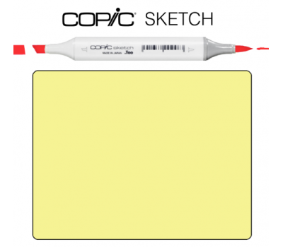Маркер спиртовой двусторонний Copic Sketch, № FY-1 Fluorescent yellow orange Флуоресцентный оранжево-желтый