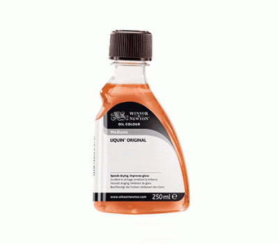 Медиум полуглянцевая быстросохнущий для масляных красок Winsor Newton Liquin Original, 250 мл