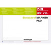 Блокнот формата А3 Copic для маркеров Alcohol Marker Pad 70 г/м2, 50 листов
