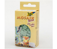 Мозаика, Folia Mosaic-glass tiles 200 гр, 10x10 мм (300 шт) №51 Light green (Светло-Зеленый)