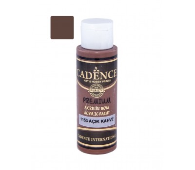 Акриловая краска Cadence Premium Acrylic Paint 70 мл Светло-коричневый