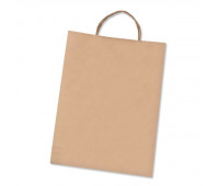 Бумажный пакет Folia Paper Bags Kraft Paper 125 гр, 12x5,5x15 см, Natural Бежевый арт 21210