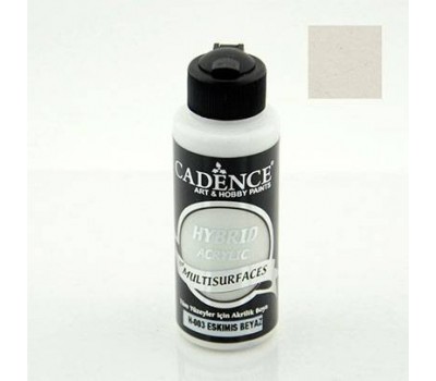 Универсальная акриловая краска Hybrid Acrylic for Multisurfaces Cadence № 03, 120 мл, Ancient White Белый