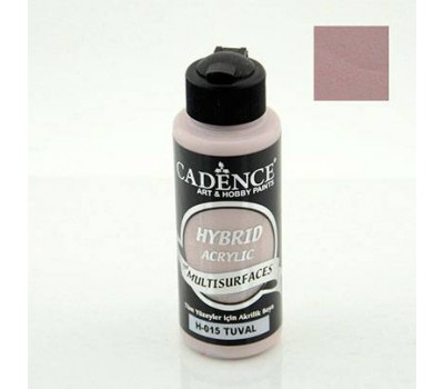 Универсальная акриловая краска Hybrid Acrylic for Multisurfaces Cadence № 15, 120 мл, Warm Brown Теплый коричневый