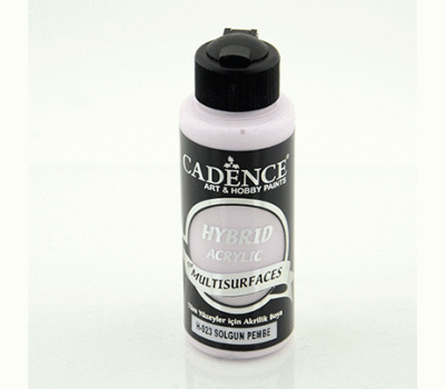 Універсальна акрилова фарба Hybrid Acrylic for Multisurfaces Cadence № 23, 120 мл, Faded Pink Пудровий рожевий