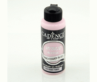 Універсальна акрилова фарба Hybrid Acrylic for Multisurfaces Cadence № 24, 120 мл, Baby Pink Дитячий рожевий