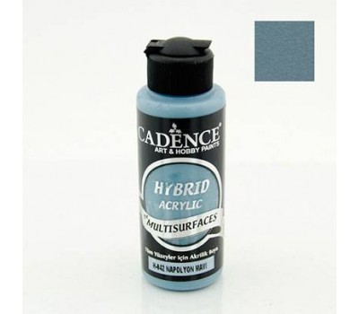 Універсальна акрилова фарба Hybrid Acrylic for Multisurfaces Cadence № 42, 120 мл, Napoleon Blue Наполеоновський синій