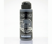 Універсальна акрилова фарба Hybrid Acrylic for Multisurfaces Cadence № 91, 120 мл, Антрацит чорний Антрацит