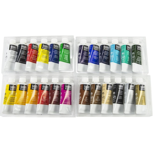 Liquitex набір акрилу Acrylic Studio, 24 кольори, 22 мл 3699328