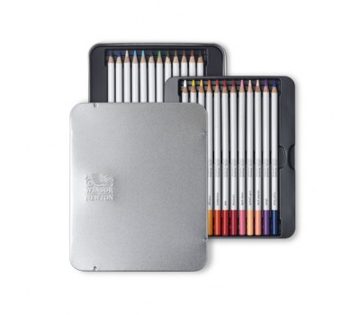 Набір кольорових олівців Colection Coloured Pensil, 24 шт., металевий пенал, Winsor Newton