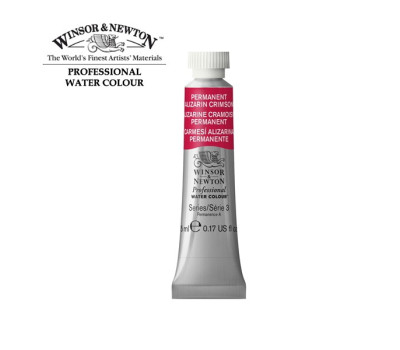 Акварельная краска Winsor Newton Professional, № 466, Permanent Alizarin Crimson Ализарин Кримсон Перманентный, 5 мл
