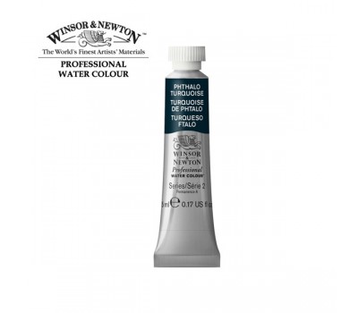 Акварельная краска Winsor Newton Professional, № 526, Phthalo Turquoise Фтало Бирюзовый, 5 мл