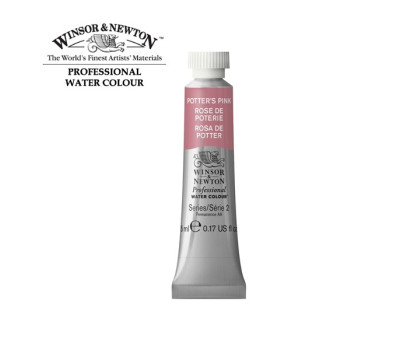 Акварельная краска Winsor Newton Professional, № 537, Potters Pink Розовый Поттер, 5 мл