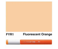 Заправка для маркеров COPIC Ink, FYR1 Fluorescent orange Флуоресцентный оранжевый, 12 мл