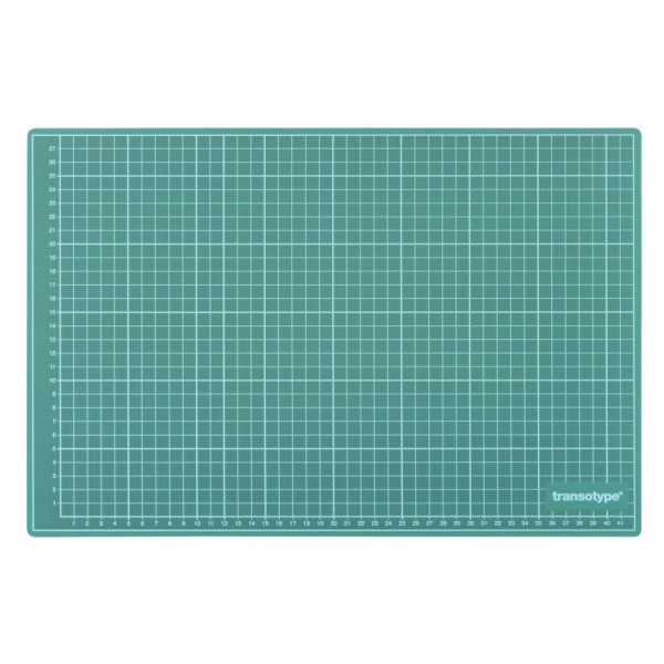 Монтажный коврик Copic Cutting mat, черно-зеленый 45x30 см