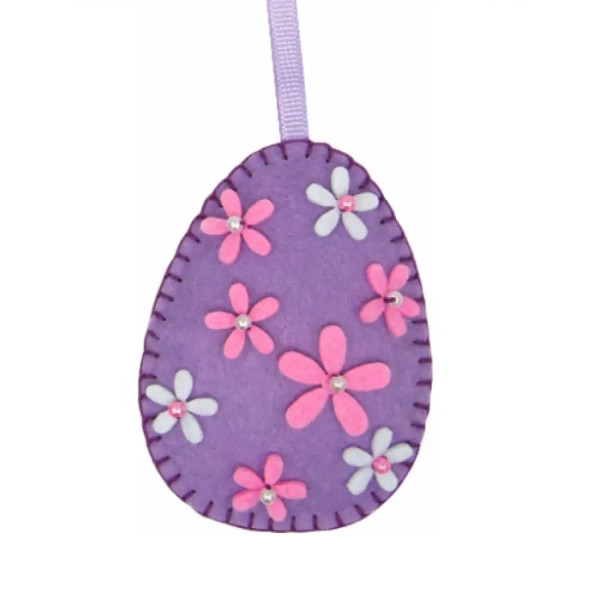Набір із фетру для пошиття міні фігурки Folia Mini felt sewing sets, Яйце пасхальне