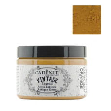 Акрилова фарба-грунт із ефектом старіння Cadence Vintage Legend, 150 мл, Помаранчевий