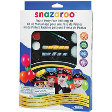 Набір фарб для аквагриму Snazaroo Pirates Gift set для обличчя та тіла на водній основі (3 фарби, 2 крейди, 1 кисть)