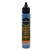 Контур глиттерный Cadence Glitter Color, Голубой, 25 мл