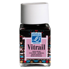 Вітражна фарба Vitrail 50 мл №374 Рожевий