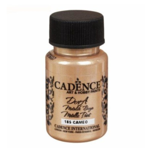 Акрилова фарба металік Cadence Dora Metallic Paint, 50 мл, Камея