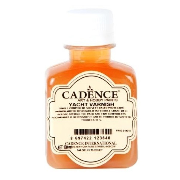 Лак яхтовий декоративний глянсовий Cadenсe Yacht Varnish Gloss 120 мл