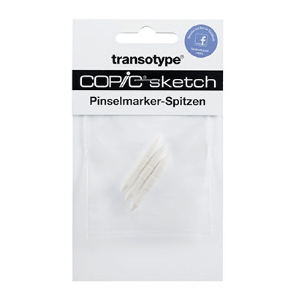 Перо-пензель Transotype Nibs Super Brush Sketch/Ciao (3 шт)
