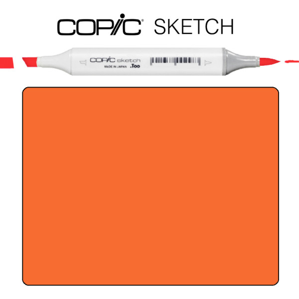 Маркер Copic Sketch YR-07 Cadmium orange Кадмій помаранчевий