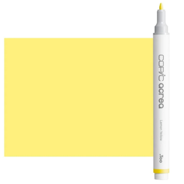Акриловый маркер Copic Acrea Paint Marker 0,8 мм, 010 Lemon Yellow (Лимонно-желтый)